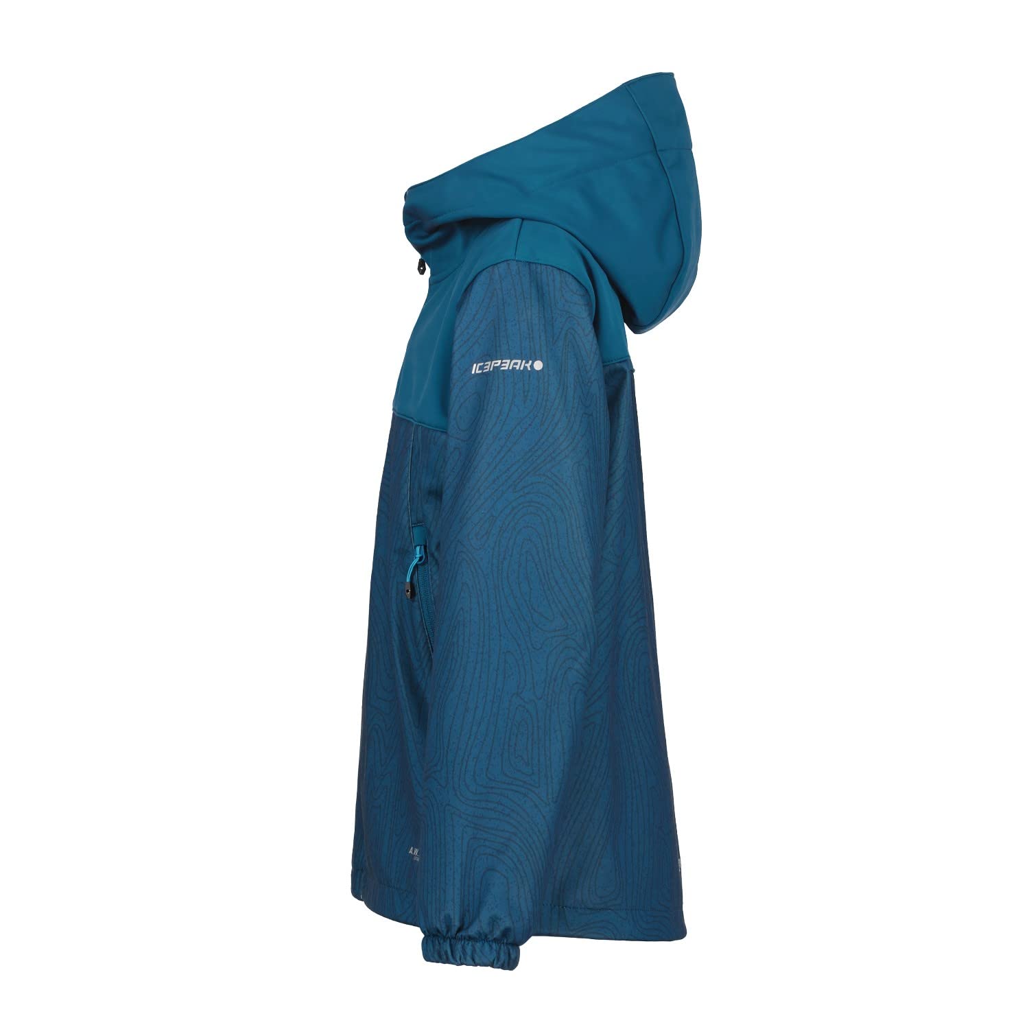 Icepeak Softshelljacke Kinder Kingwood Jr mit Kapuze