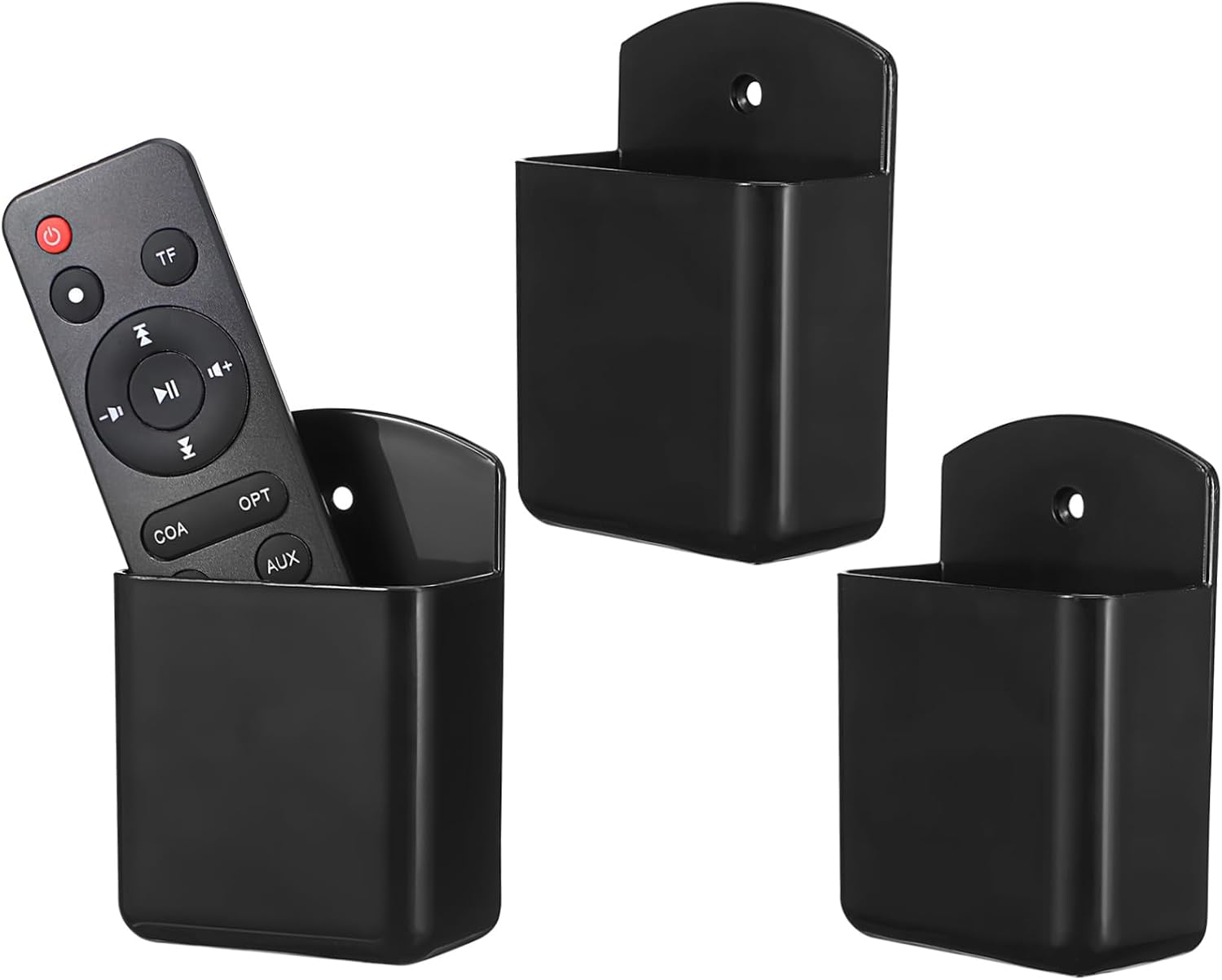 3 Piece Storage Box for Remote Controls and Pens