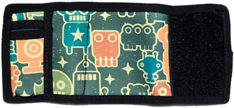 Weekend Wallet - Neoprene Wallet w/ Keychain, Bottle Opener, Arcade