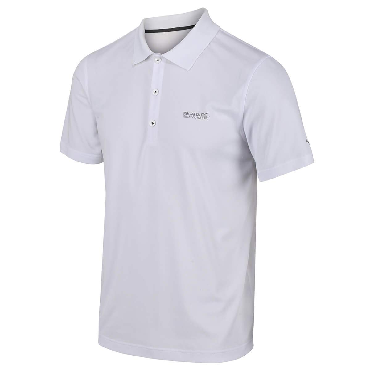 Regatta Maverick V Active Polo Shirt Size: S Men's White
