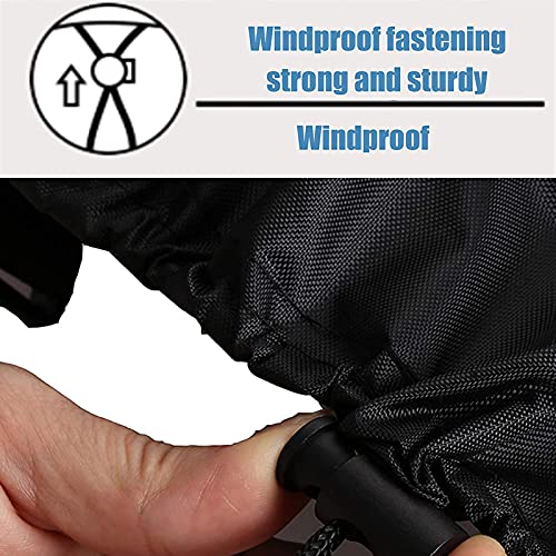 Niktule Patio Heater Covers, Outdoor Oven Bescherming Cover, Waterdicht, Stofdicht, Windbestendig, Zonlichtbestendig… - Image 7