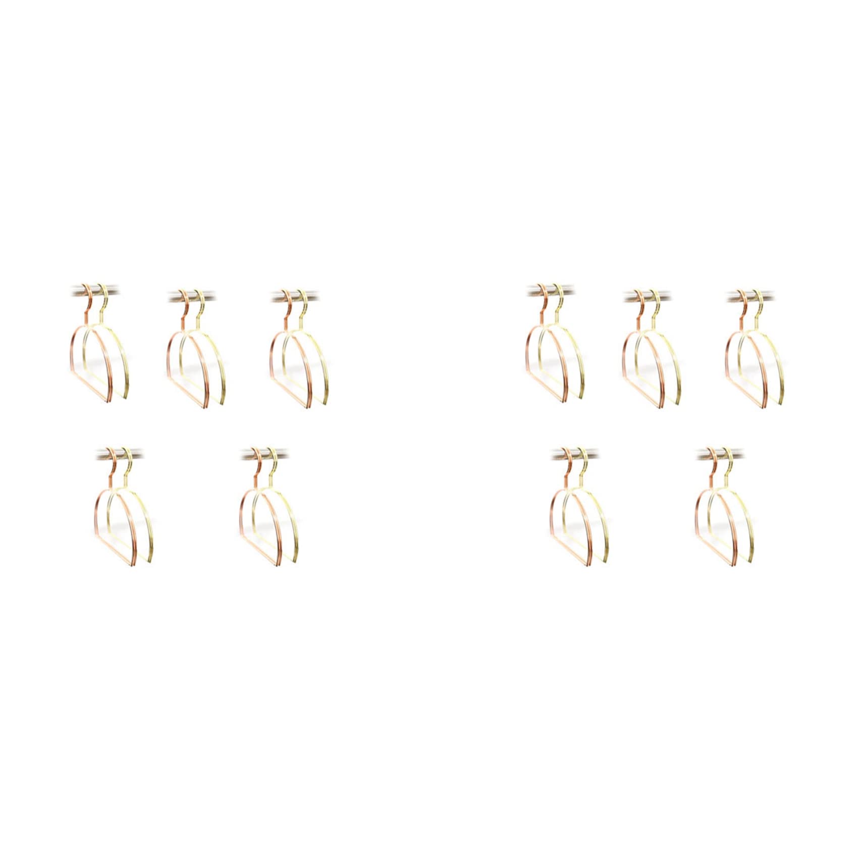 Hndhbfgrt 20Pcs/Lot Multifunctional Scarf Belt Round Clothes Hangers Iron Round Hangers Scarf Hangers Metal Round Hanger