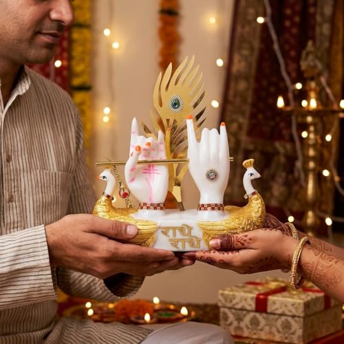 Image of ZAICUS Idol for Car Dashboard & Home Decor - Miniature Statue for Temple, Office Desk & Spiritual Gift Showpiece