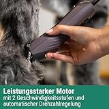 Agrarzone Edition Wahl KM10+ Hundeschermaschine mit Aufsteckkamm-Set - Profi Schermaschine Hund & Katze - Für Groomer & Tierärzte - Leise & vibrationsarm