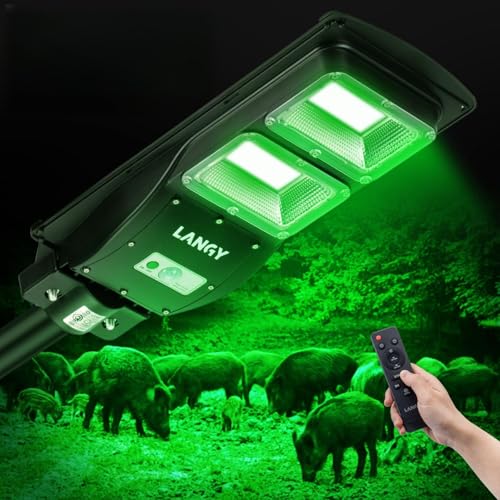 LANGY Hog Hunting Lights, Hog Light 16000LM Solar...