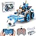 Set de Construcción Coche Controlado por App, GRESAHOM Stem Coches de Control Remoto, Vehículo 4x4 Fútbol Teledirigido para Programar para Niños, Coche de Carreras Acrobático RC Giratorio de 2,4GHz