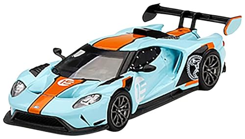 MINI GT - Coche en Miniatura de colección, MGT00359-L, Blue/Orange Cover