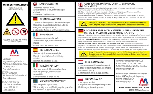 Magnetpro MRP-8-BLK Rectangular Magnets 80 Lbs Force Size 2.36 Inch X 0.53 Inch X 0.20 Inch Black Epoxy Coating Rust Resistance, Suitable For Outdoor Area, Household And Industrial Pot Magnet thumb #6