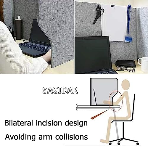 Diviseur de table en polyester antibruit pour concentrer lattention à lécole - 4