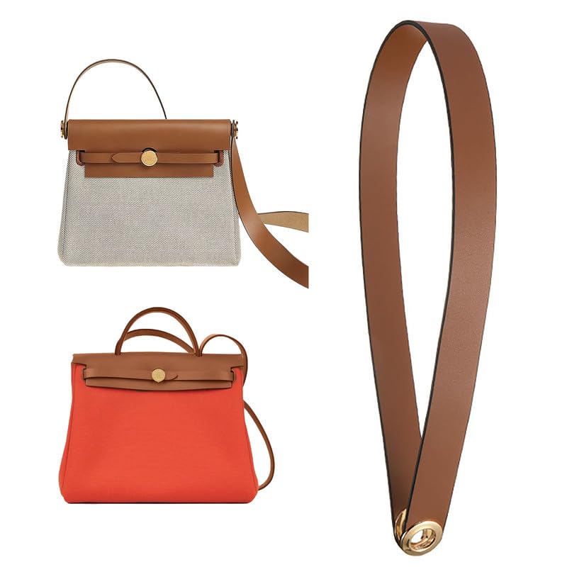 Leather Purse Strap Fits/for Hermes Herbag Zip 31 PM/ 20 mini, Shoulder Strap Crossbody Bags Strap...