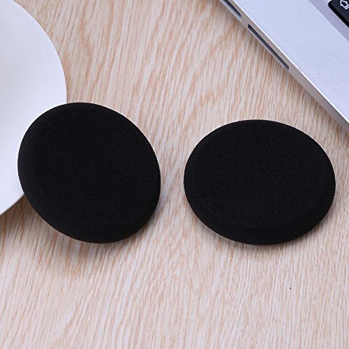 Image of Black Soft Ear Cushion Pads for Sennheniser PX100 Koss Porta Pro Headphones 5 Pair