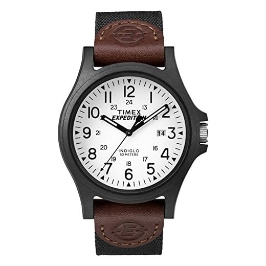 Timex Reloj Analógico para Hombres de Cuarzo con Correa en Nailon TW4B08200