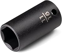 Vista 84 de TEKTON Dado de impacto de 6 puntos de 3/8 pulgadas x 8 mm de profundidad SID13108