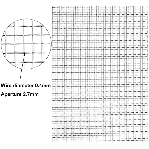 Acier inoxydable 304 grillage métallique 8 mailles de 1,5 x 2 m