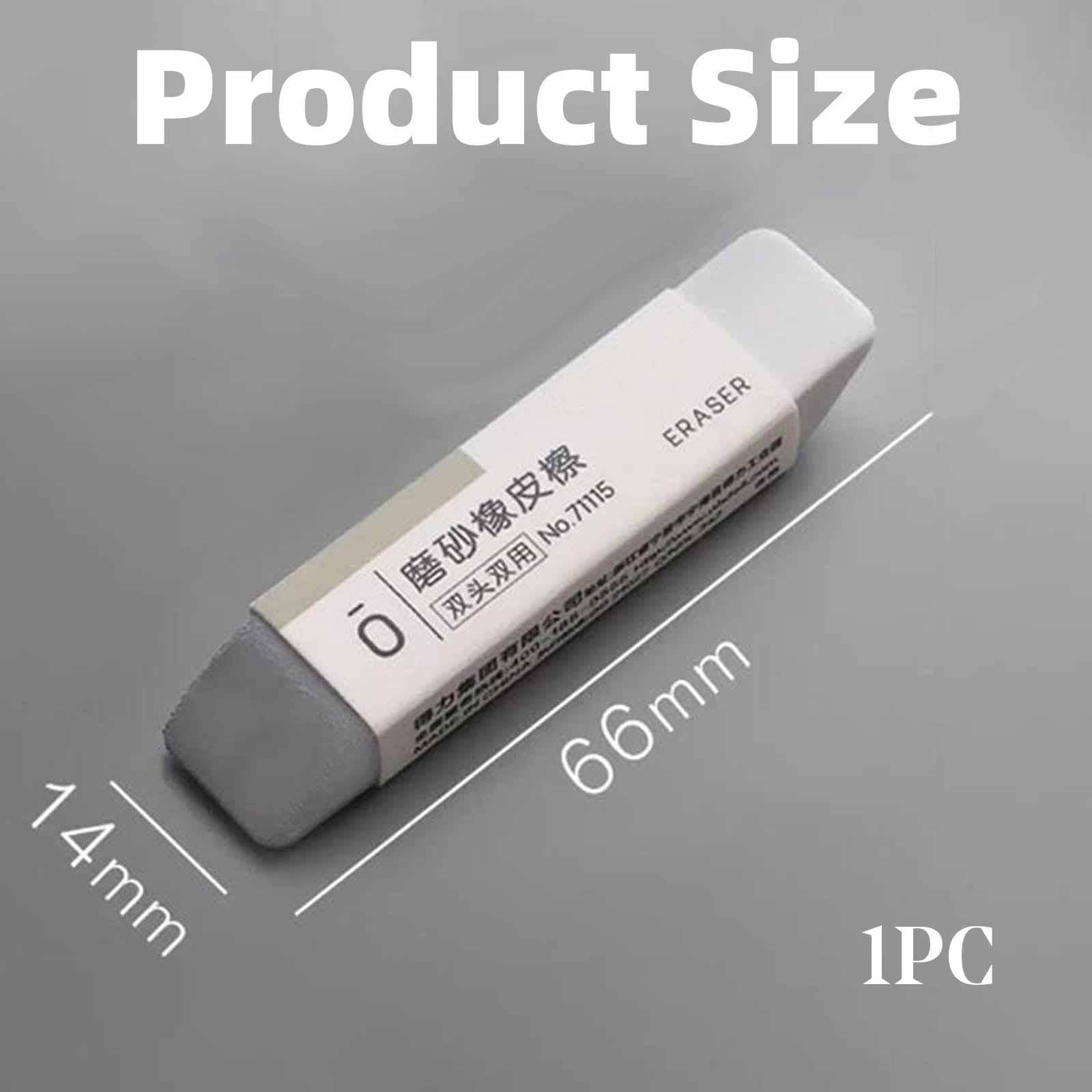 1 Pcs Frosted Eraser Sand Erasers Matte Eraser Ink Pen Ballpoint Pen Fountain Erasers Used for Correction Supplies Stationery Office School Supplies for Erasing Ballpoint - Image 2