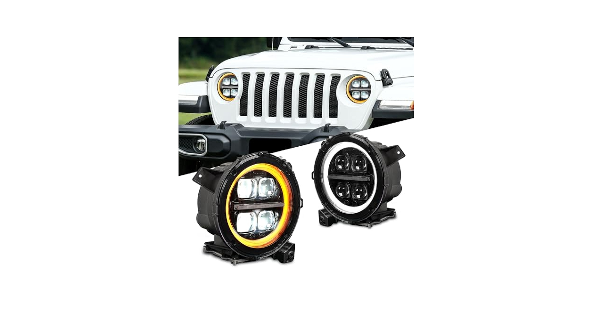 Amazon.com: Archaic LED Headlights Compatible for 2018-2025
