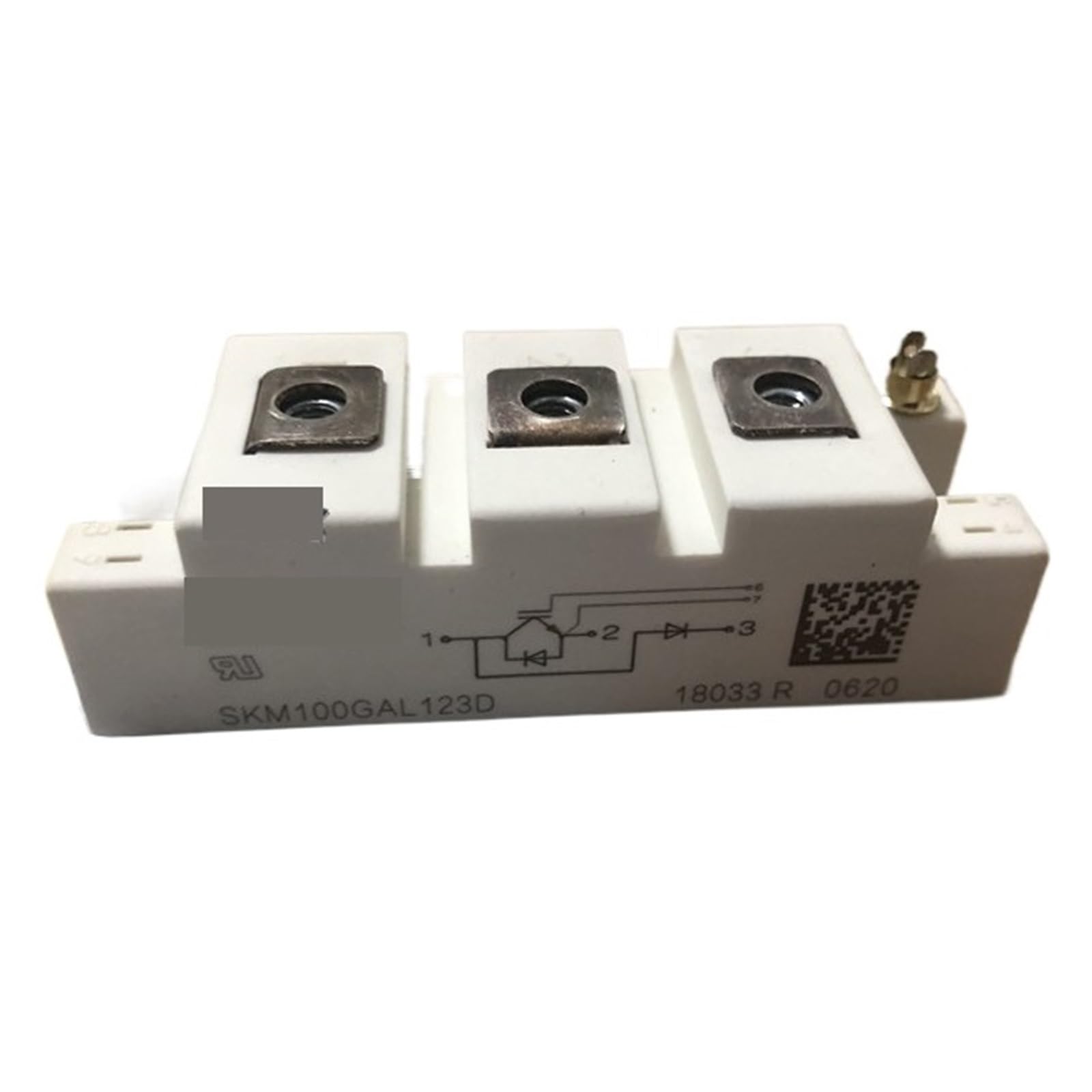 Module SKM75GAL128D pour réparer un variateur de vitesse triphasé