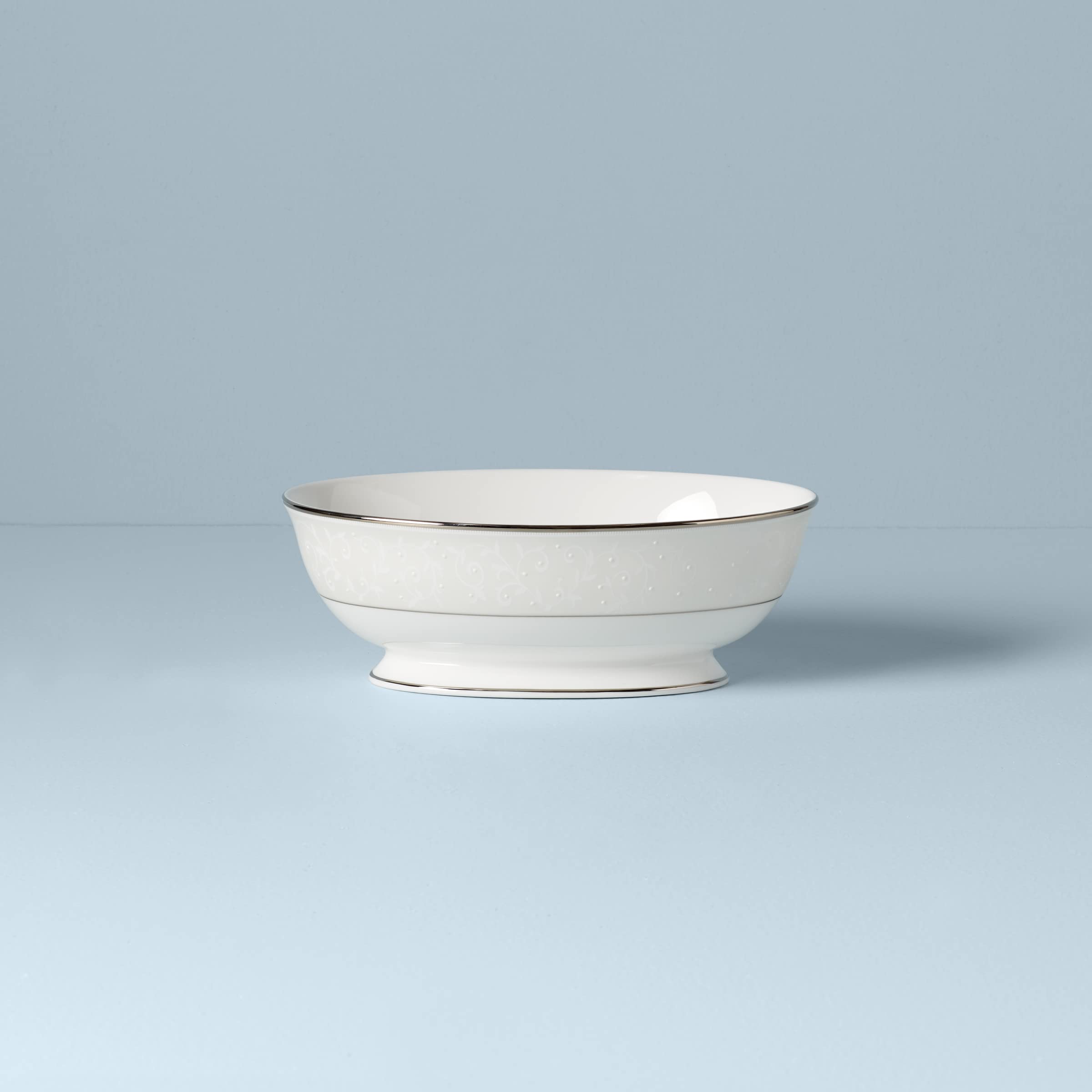Amazon.com: Lenox 6141238 Opal Innocence Open Vegetable Bowl