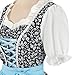 Grebrafan Oktoberfest Dress Women German Dirndl Costumes October Carnival Outfits X-Large