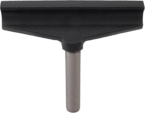 Poste de herramientas de torno de hierro fundido de 6 pulgadas para carpintería, poste de descanso de herramientas de torno de carpintería de hierro