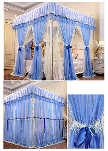 Mosquitera grande con cifrado doble para dormitorios amplios de 150x200 3