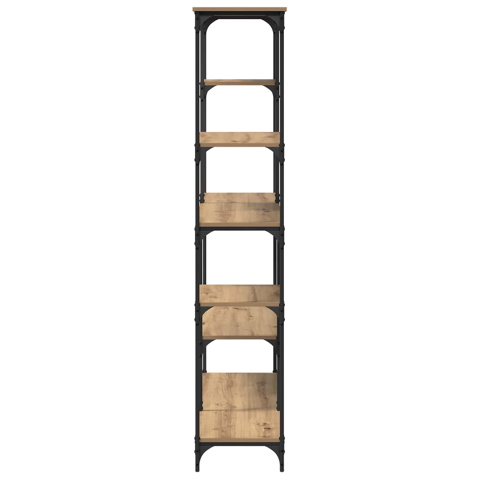 Generisch Bücherregal Artisan-Eiche 99 x 35,5 x 176 cm Holzwerkstoff,Möbel,Regalsysteme,Bücherregale Bücherschränke-882776