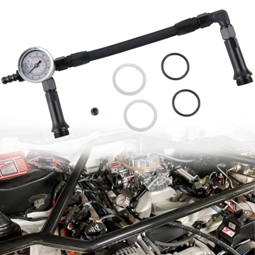 BAGARAATAN Universal AN6 Dual Feed Carb Fuel Line Double