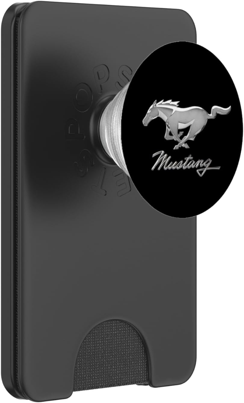 Mustang Emblem PopSockets PopWallet for MagSafe
