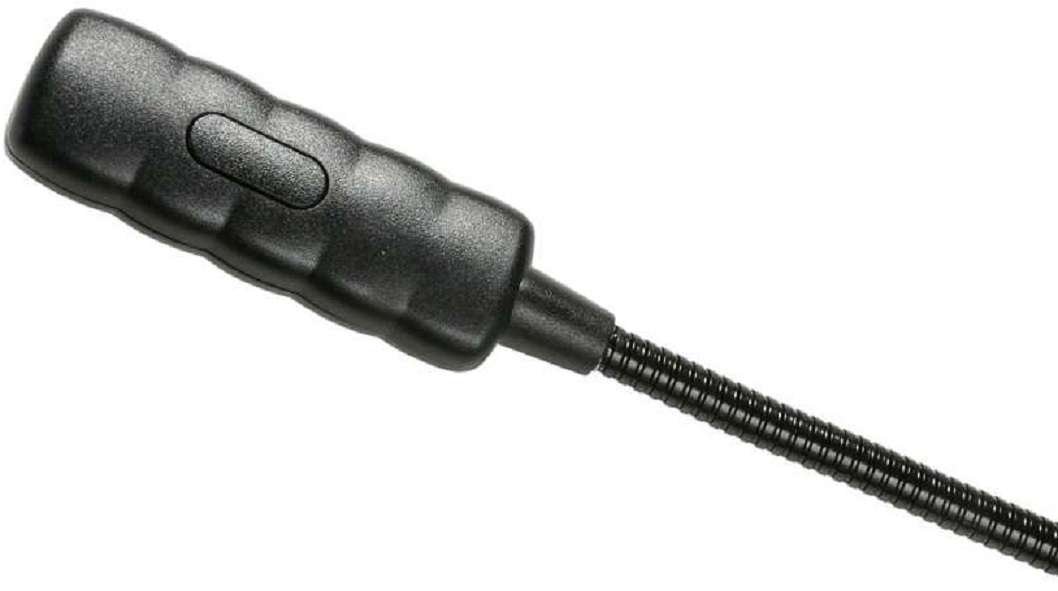 2 Stück ADAM HALL SLED 2 ULTRA - LED 2-Arm Notenpultleuchte incl. 6x AA Batterien, Flexilight Minilight Schwanenhalslampe Leselampe Klemmlampe SLED2ULTRA