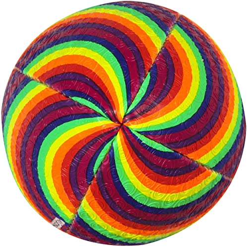 Optimum Optimumrainbow Twister Rugbyball, Mehrfarben, Größe 5