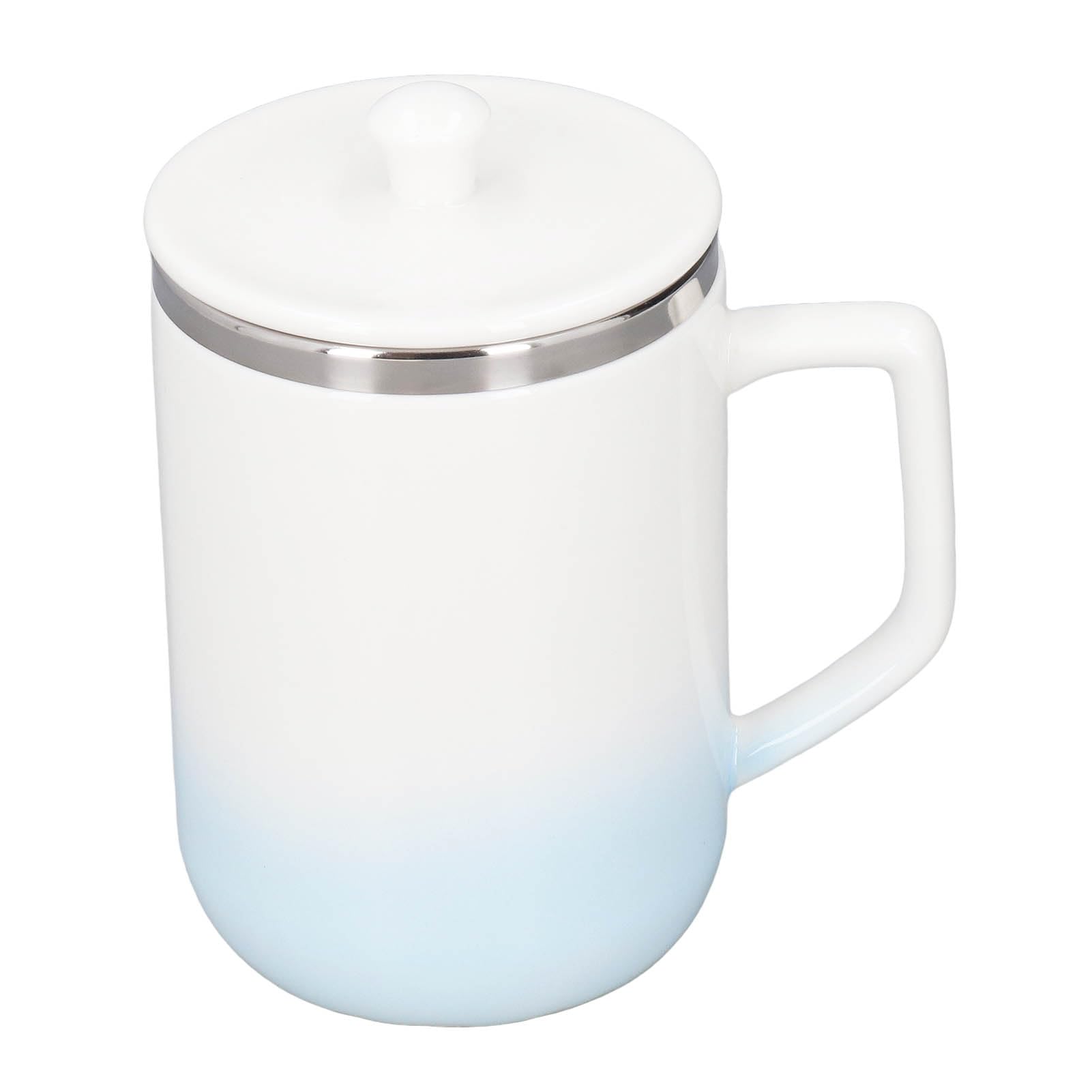 Tnfeeon Taza de Mezcla Eléctrica, Taza de café Agitadora Eléctrica Recargable, Termo de café, Tazas de café Adecuadas para café, Leche, Cacao y Otras Bebidas