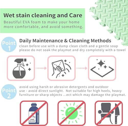 Image of SIGNATRON Kids Puzzle Exercise Mat with EVA Foam Interlocking Tiles Play mats and Protective Flooring for Office< Home, School and Gym