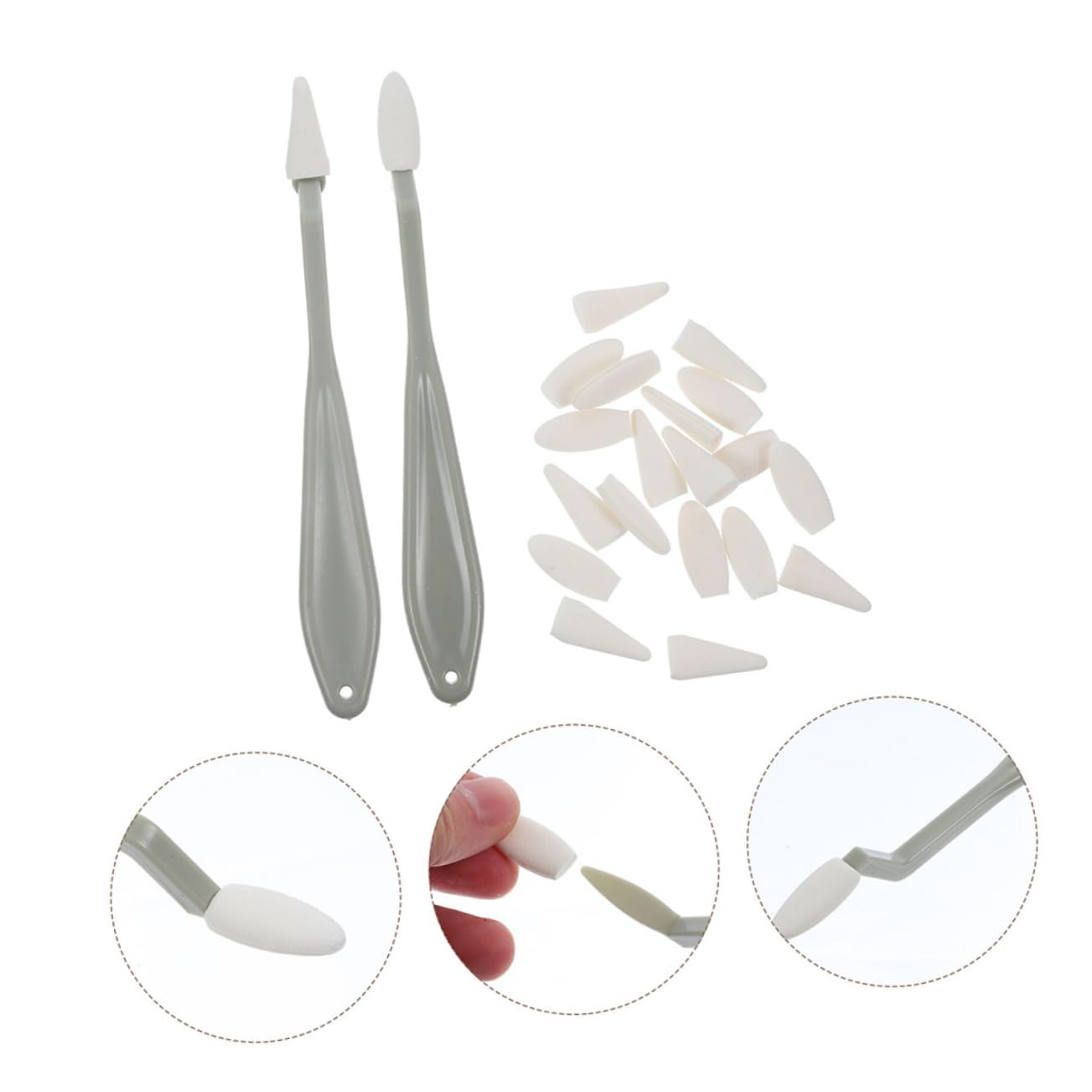 SHINEOFI 10ensembles Outils De Dessin De Précision Kit De Gommes à Effacer Éponge pour Artistes pour Esquisses Et Corrections Léger Et Portable Parfait pour Débutants Et Professionnels