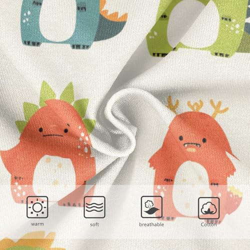 GuoChe Cotton Briefs Daily Wear Panties Toddler Cotton Underwear for Kid in Sizes 2T,3T, 4T, 5T, 6Y and 8Y3