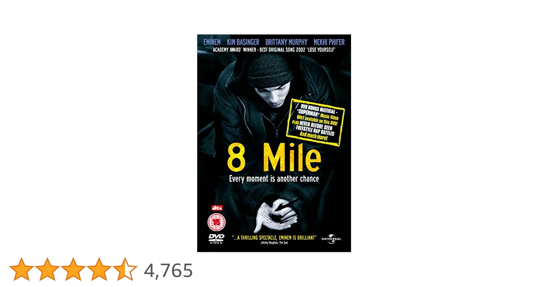 Amazon.co.jp: 8 Mile [DVD] [Import] : DVD