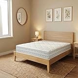 Materasso in Memory Foam, Altezza 24 cm Reali,Rivestimento in Aloe Vera Antibatterico, Spedito Sottovuoto Arrotolato, 100% Made in Italy (120 x 200 Cm Piazza e Mezza)