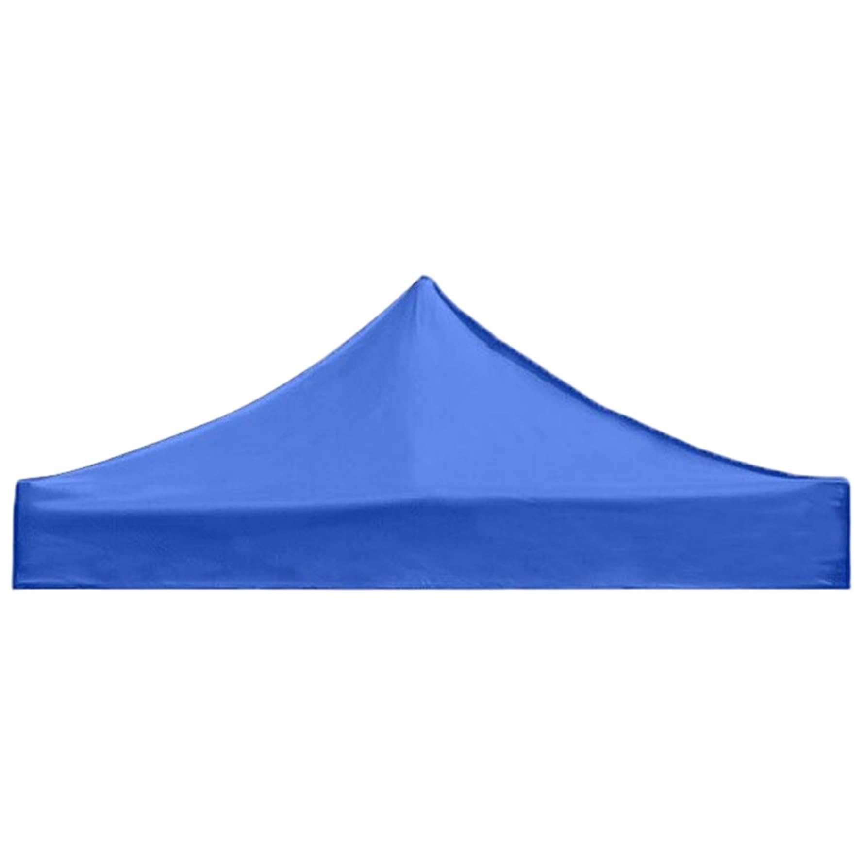2x2m Heavy-Duty Blue Water-Resistant Canopy Cover, Replacement Canopy for Patio Market Stalls