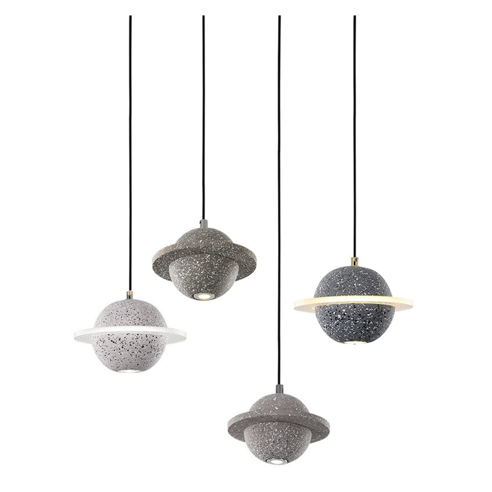CeilingChandeliers Chandelier Modern Chandelier Planet Restaurant Creative Bar Light Bedside Single Head Decorative Chandelier Dining Room Lighting Fixtures