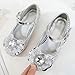 Imagen de Eleasica Princesa Elsasica Zapatos para Niña Tacón Altos Regalo Sandalias de Vestir Antideslizante Punta Cerrada Zapatos de Disfraz Boda Ceremonia Zapatos de Vestir