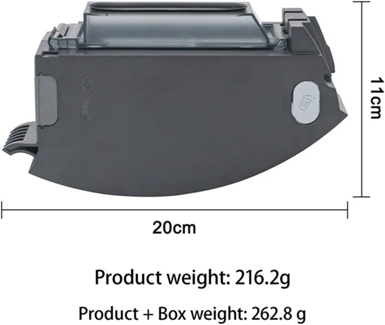 Vacuum Cleaner Parts,Compatible For Roomba，Sweeping Accessories I7 E5 E6 I3 I5 Filter Dust Box Trash Box Trash Can Accessories