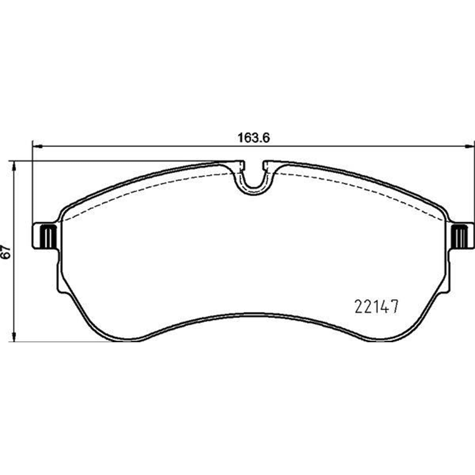 Zestaw Klocków Hamulcowych BREMBO P 85 169 przód