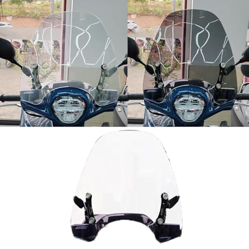 For JOG 125 jog125 �W���O125 2024 2023 2022-2019 �A�N�Z�T���[�t�����g�K���X�I�[�g�o�C�t�����g�K���X�����t�����g�K���X�I�[�g�o�C�f�B�t���N�^�[�ی�J�o�[�f�B�t���N�^�[�t�����g�t�F�A�����O (�����ȃJ���[/37cm)