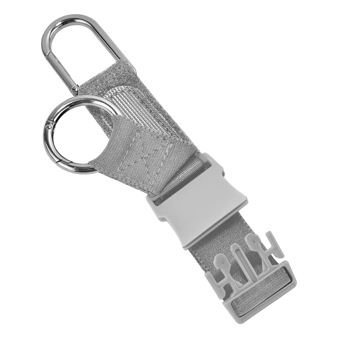 Xnuiasqe Light Elastic Jacket Gripper Travel Strap With D-Ring Hooks And Buckle, Suitcase Straps Belts Travel Accessories