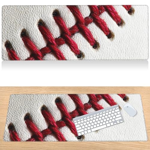 Tapis de souris de baseball 80x30 cm idéal pour bureau et maison - 2