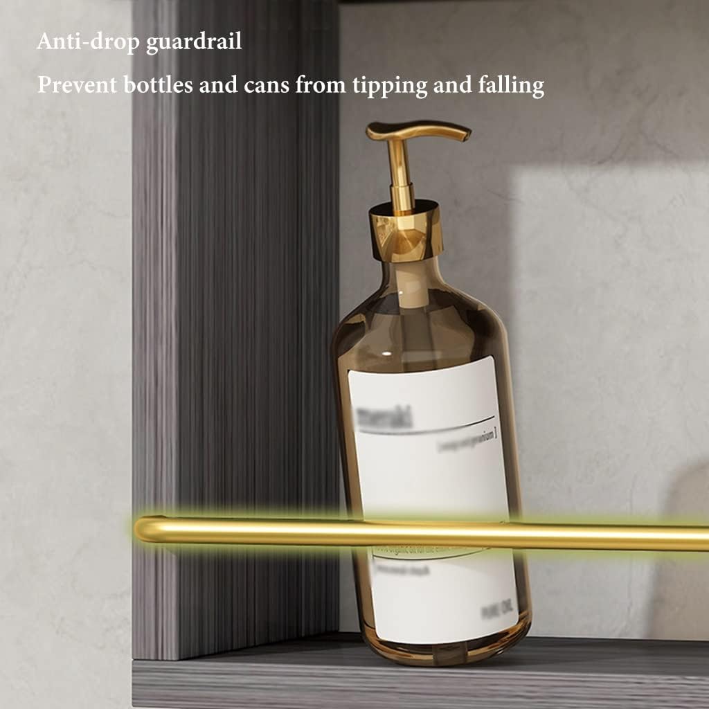 Shower Shelves for Inside Shower Corner, Wood Corner Shower Caddy Shelf, Shower Rack for Tile Walls, Kitchen Organizer Rack, Bathroom Shelves Drill Free (Color : /White, Size : 3 Tier)