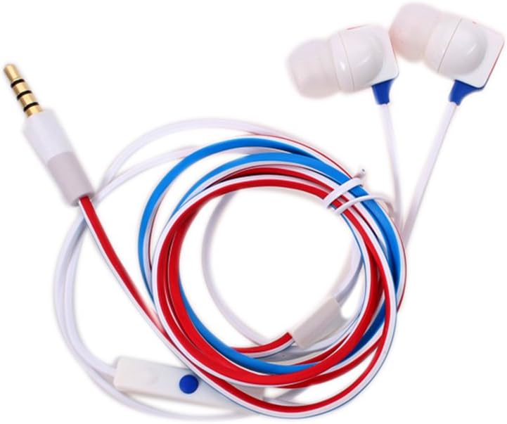 Ding Cheng HM-E118 Earbuds Volume Control Headphone | Earphone Noise Cancelling - Made for iPhone | iPod | iPad | Android Smartphone | MP3 Players