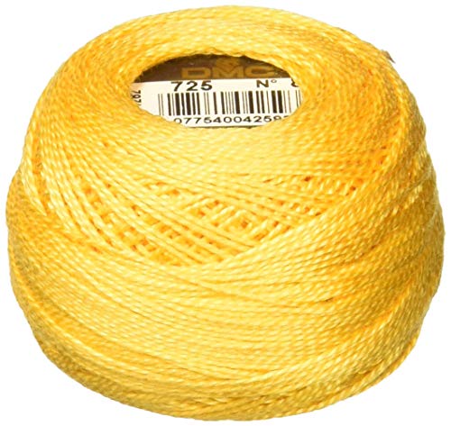 DMC 116 8-725 Pearl Cotton Thread Balls, Topaz, Size 8