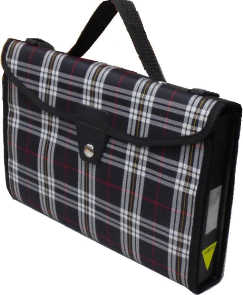 Amazon | 書道セット ネオ ブラック 小学生 黒 チェック柄 レトロ