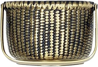 Nantucket Basket Door Knocker - Brass (Premium Size)