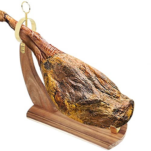 Soporte para jamón de madera resistente y estable miniatura 3